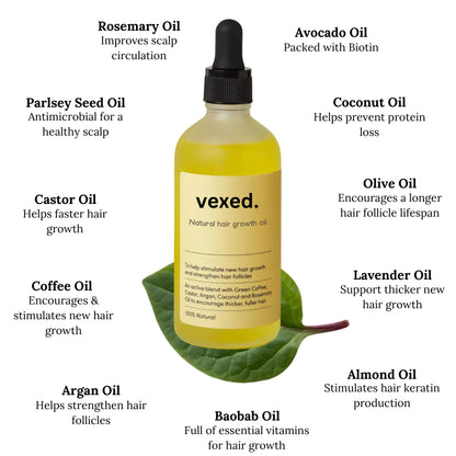 Vexed Natural Hair Growth Oil